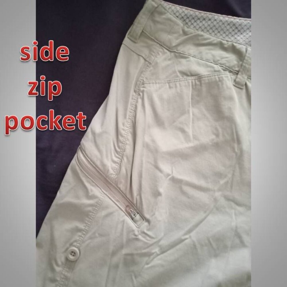 ORVIS Jackson quick dry convertible shorts women's size 10 TAN - Picture 4 of 9